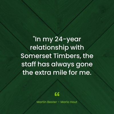 Client Testimonial From Martin Bester